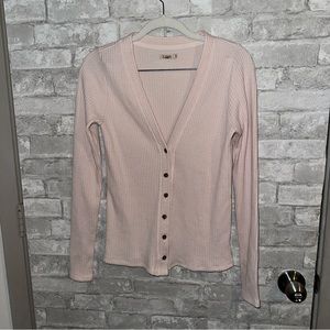 women's faherty waffle knit button down shirt